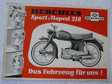 HERCULES Prospekt 1958 Sport