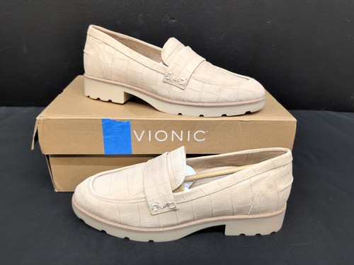 Vionic cleo croc print suede - cleo,