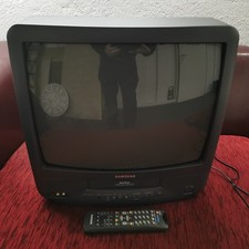 Samsung TVP 5050XST TV VCR VHS Combo Retro Gaming Röhrenfernseher 20" CRT + FB