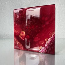 Pouring mit Herz auf Holz