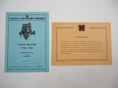 Hirth motor 72w - hirth,