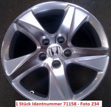 Honda accord zoll alufelge - honda, 17"zoll