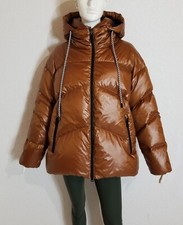 Marc Cain ultra leichte sehr warme Oversize Daunenjacke Kupfer N2, 34, 36