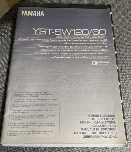 Yamaha yst sw160 - yamaha, yst-sw160/90