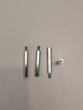 Abstandsbolzen M5 x 50, Verzinkt SW10 4 Stück