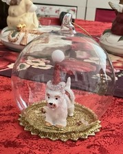 Weihnachtskugel Glas Westie