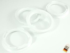 4x Zentrierringe 70,4 x 56,6 / 70 4 auf 56 6 Weiss kompatibel mit Rondell Chevro