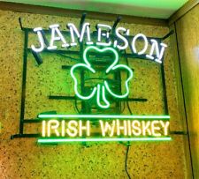 Jameson Irish Whiskey Neon Sign Bier Bar Dekoration Leuchtreklame Schild 24"x20"