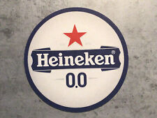 Bierdeckel Coaster Beermat Heineken 0.0  #1004#