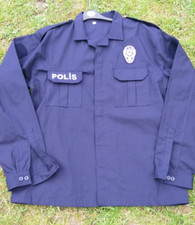 Polizei Hemd Polis Türkiye Türkei Gömlegi TC EGM Größe L P2