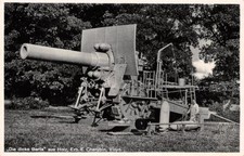 802572) Feldpost AK 1. WK - die dicke Berta aus Holz Vluyn 