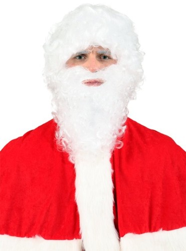 Nikolaus weihnachtsmann bart - bart, +