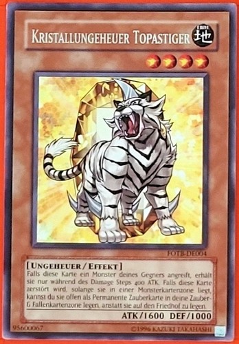Yugioh 1x kristallungeheuer - -,