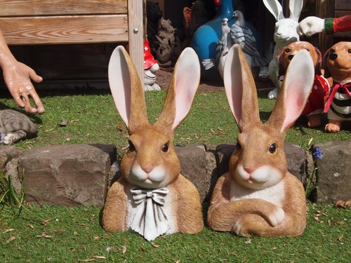Hase deko figur - deko, kaninchen