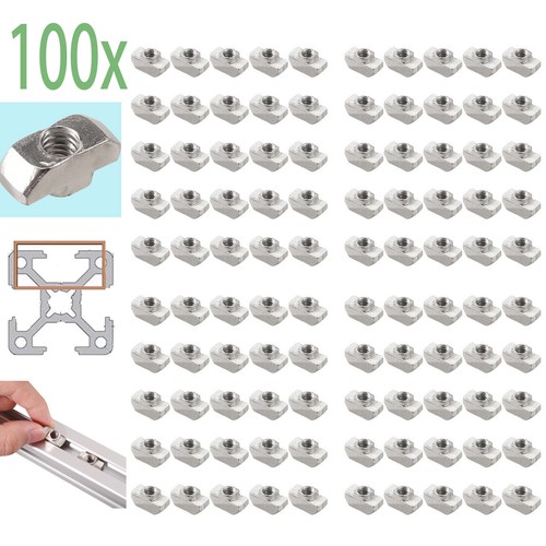 100 stk hammermutter - 100,