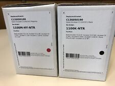 Toner kompatibel zu Epson C1100 schwarz + magenta S050190 + S050188 C13S050190