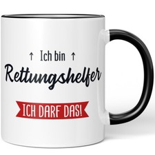 Ich bin Rettungshelfer. Ich