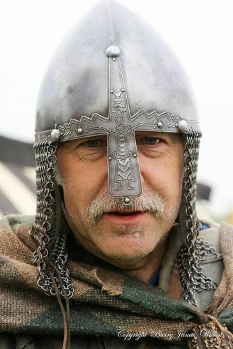 Wikingerhelm stahl barbute - wikingerhelm,