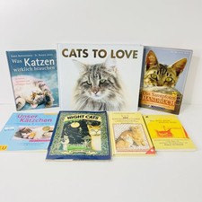 Katzenbücher Konvolut 7x
