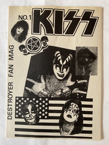 Kiss destroyer fan mag 1 - no.,