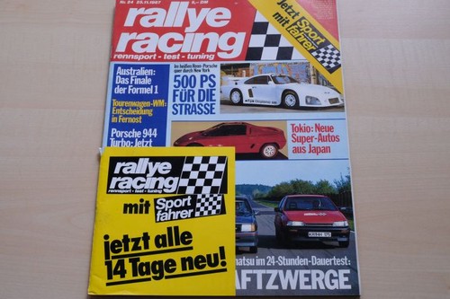 Rallye racing 1987 - 2), 24/1987