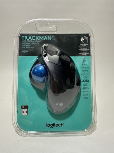 Logitech m570 trackman - logitech, maus