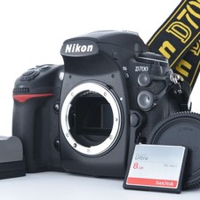 Nikon D700 schwarz digitale Spiegelreflexkamera Body tedted [Exc+3] #1021e