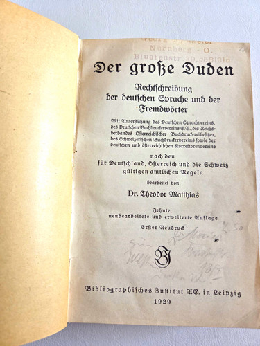 Duden der große - der,