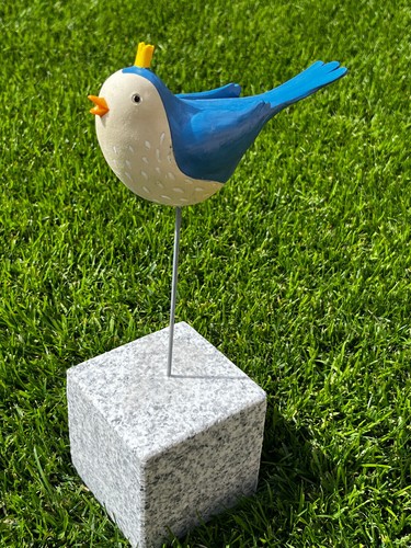 Gartenfreunde vogel mit krone - vogel,