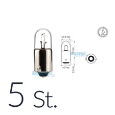 5x Kugellampe Glühbirne 12V