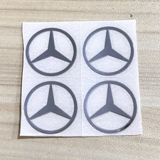 4x Mercedes Benz Stern Emblem