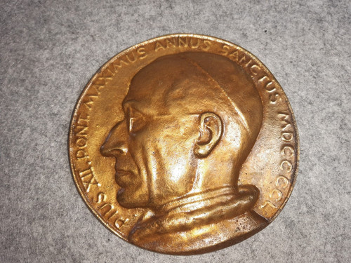 Bronze medaille das heilige - bronze,