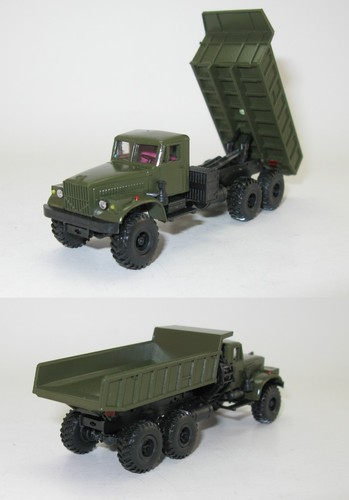 Kraz 255b 6x6 dumper kipper - 6x6,