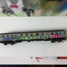 Silberling Röwa  mit Graffiti