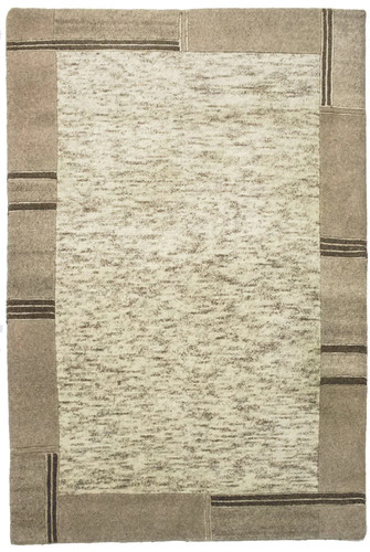Modern carpet hand knotted