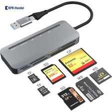 USB 3.0 & USB C Kartensystem -
