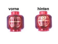 LEGO Star Wars 1 Kopf für Minifiguren mit Goldenem Todessternmuster 3626bpb0330