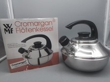 WMF Cromargan Flötenkessel,Teekessel,Edelstahl 18/10,2 Liter,Neuwertig,Karton