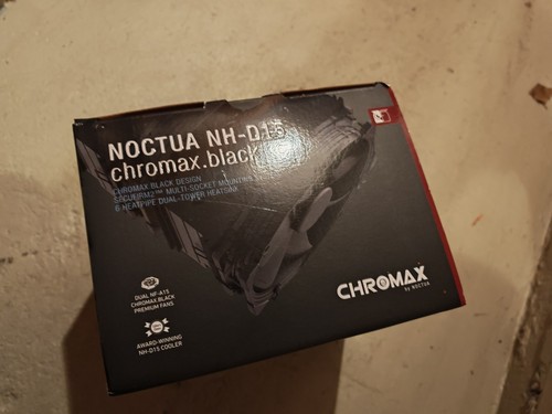 Noctua d15 chromax black - chromax.,