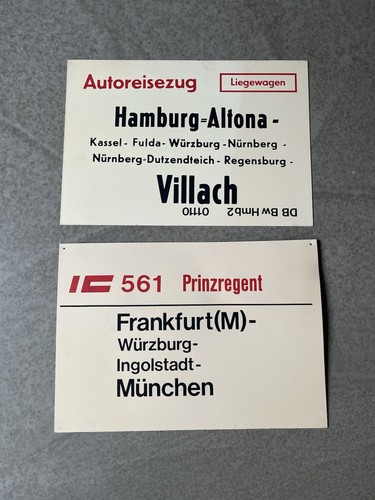 Original zuglaufschilder ic - original,
