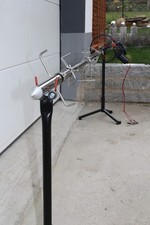 Spanferkelgrill BBQ Grill mit Drehspieß Elektrogrill Grill Lammgrill Rotisserie 