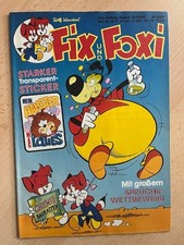 Fix und Foxi  34. Jahrg.  Band  3/1986 - Pabel/Gevacur ( Z 1 ) - mit Poster