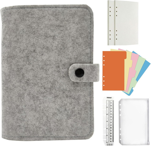 Filz ringbuch a6 - filz,