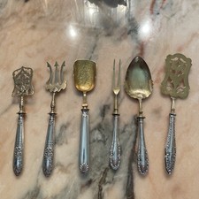 Vorlegebesteck Konvolut