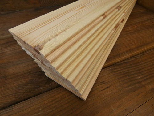 Holzlamellen profilbretter - 10,