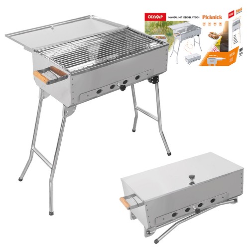 Mangal edelstahl picknick - mangal,