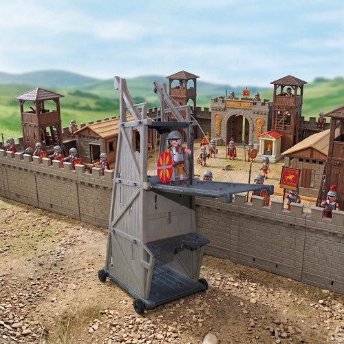 Playmobil grauer angriffsturm - grauer,