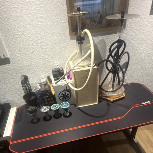 2shisha wasserpfeife set - set, mit