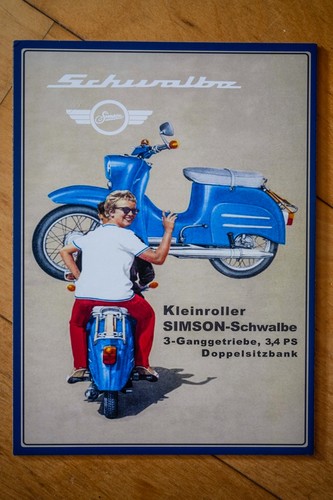 Simson schwalbe retro - schwalbe,