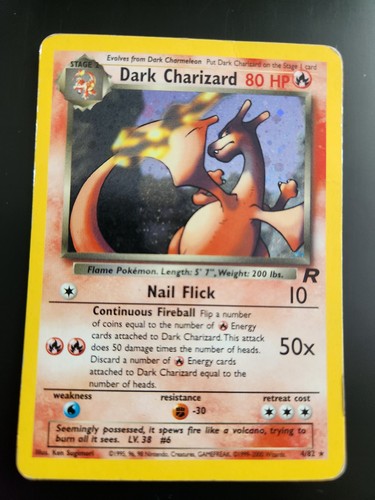 Pokémon dark charizard - pokémon,